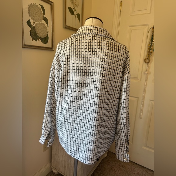 Large tweed blouse - Picture 2 of 4